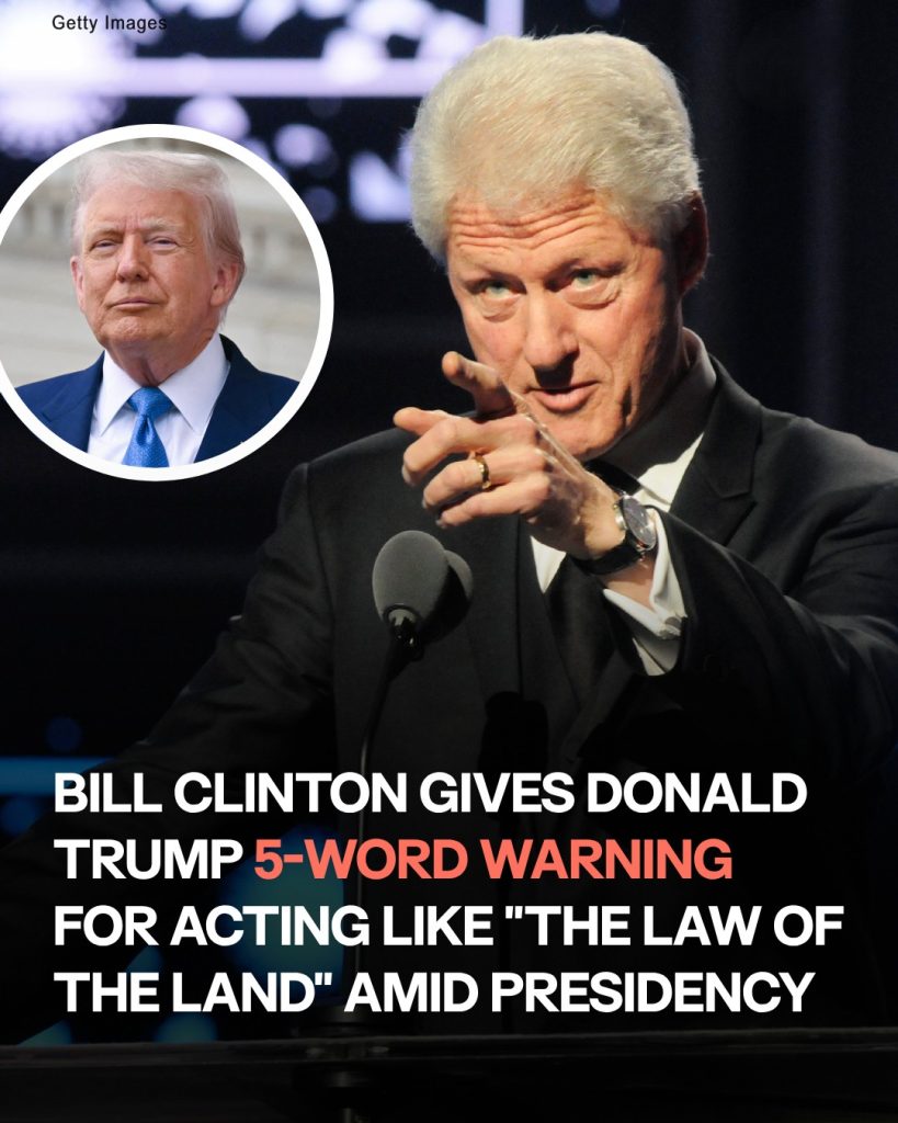 Former President Bill Clinton Speaks up About Donald Trump’s Administration — Here’s What He Said