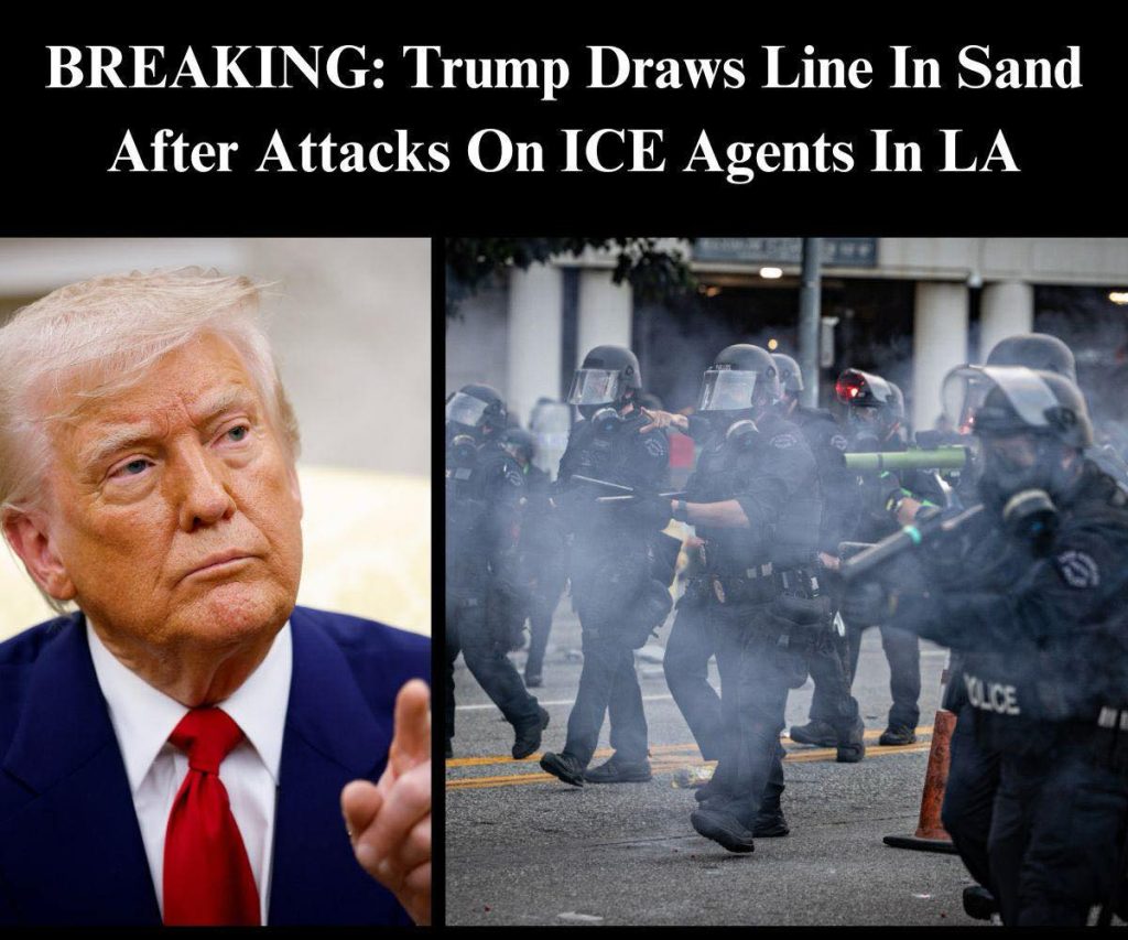 Trump Sends National Guard to Los Angeles as Anti-ICE Riots Escalate