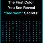 The First Color You See Reveal “Bedroom” Secrets!