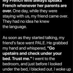I Invited My Friend Over, and His French Skills Uncovered a Shocking Family Secret