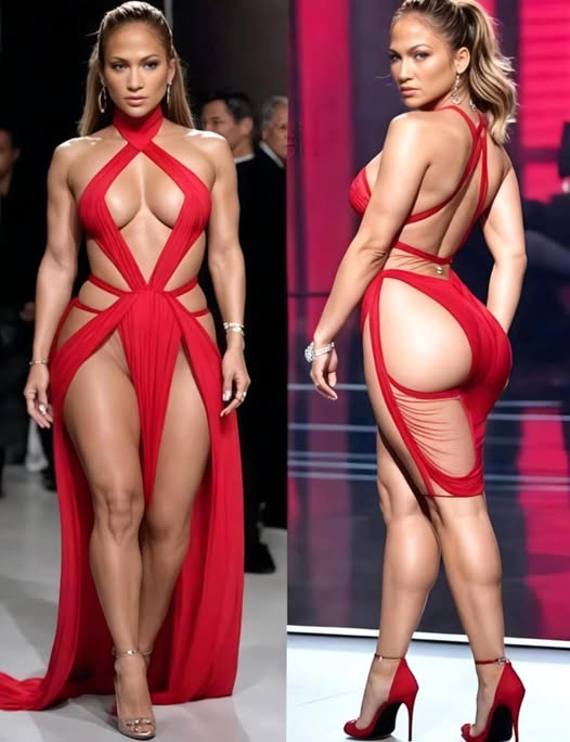 Jennifer Lopez, 54, is showing