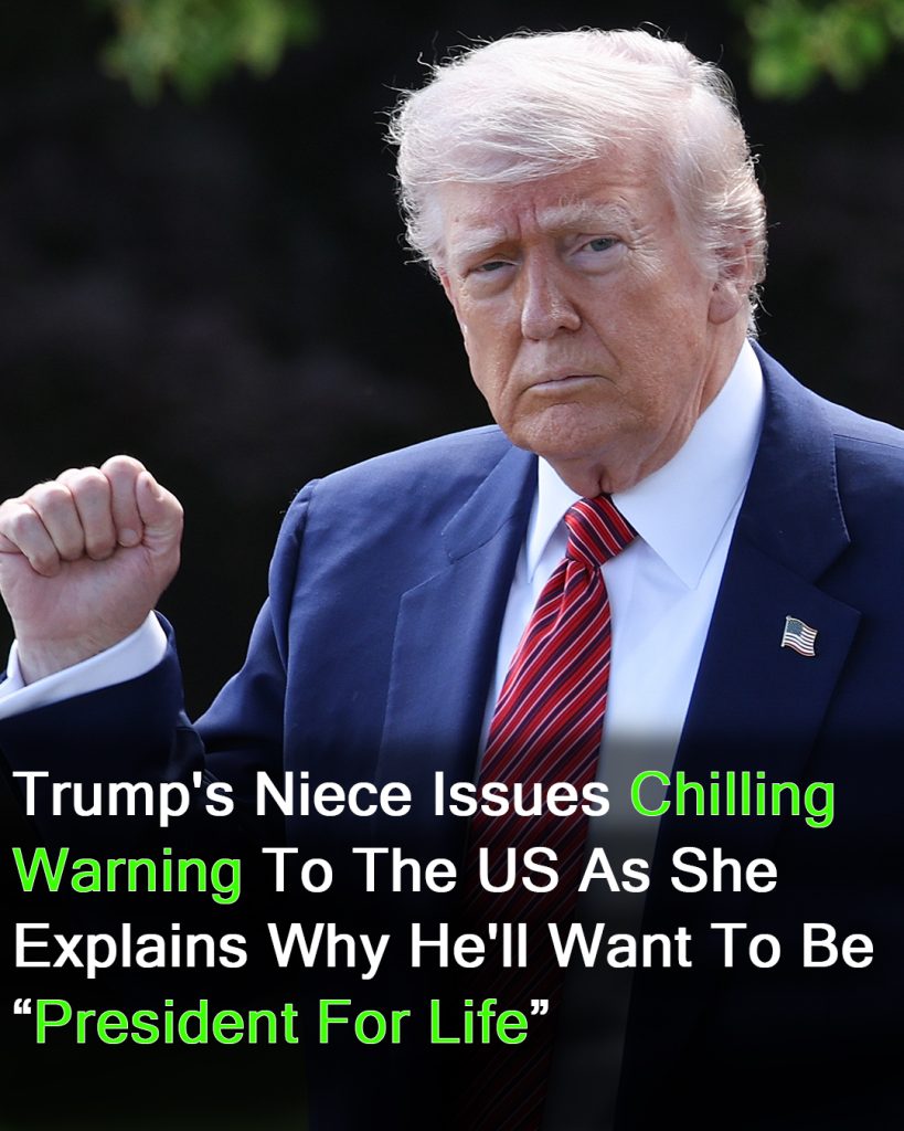 Mary Trump has chilling warning for US about president’s plan