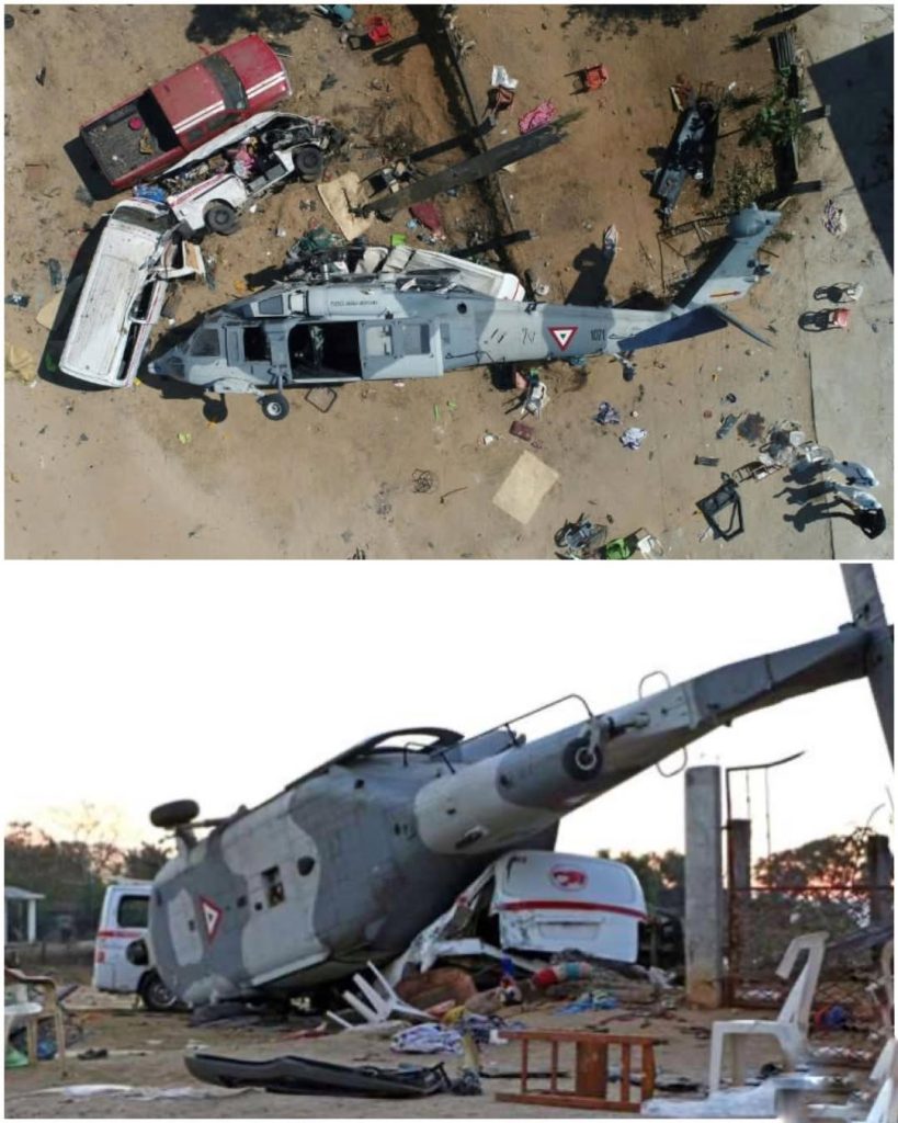 kiIIed14 Military helicopter crashes in Mexico,