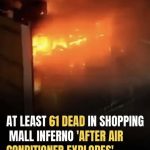Over 60 killed after fire rips through newly opened mall in Iraq following AC explosion