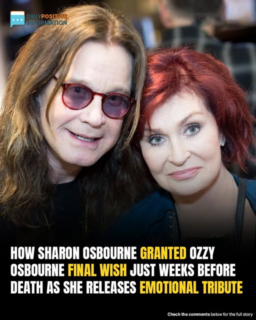 Sharon Osbourne Granted Ozzy’s Final Wish: His Last Farewell In The Land He Loved