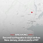 Second Earthquake in Days Rattles New Jersey and New York
