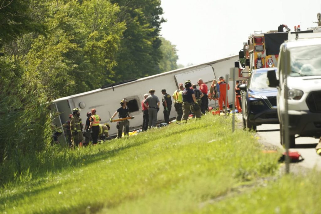 Niagara Falls Tour Bus Crash: Multiple Dead, Dozens Injured