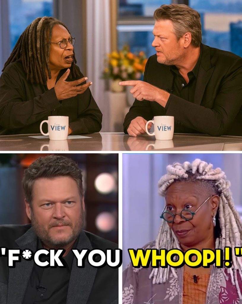 “SHOCKING TV HISTORY!” — In just seven short words, Blake Shelton silenced the entire set of The View. Whoopi Goldberg was stunned, the audience held their breath, and social media exploded like never before. This was no longer a debate, but a fateful confrontation on live air. What Shelton said not only shattered years of prejudice, but also left a moment that has been called the biggest shock in American talk show history. Millions of people are wondering: Is this the moment that will change his career forever?