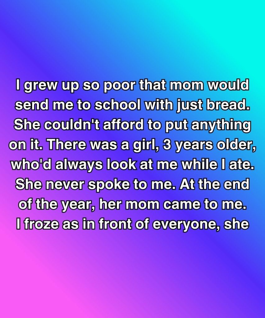 She Watched Me Eat Bread Every Day—Then Her Mom Pulled Me Aside In Tears