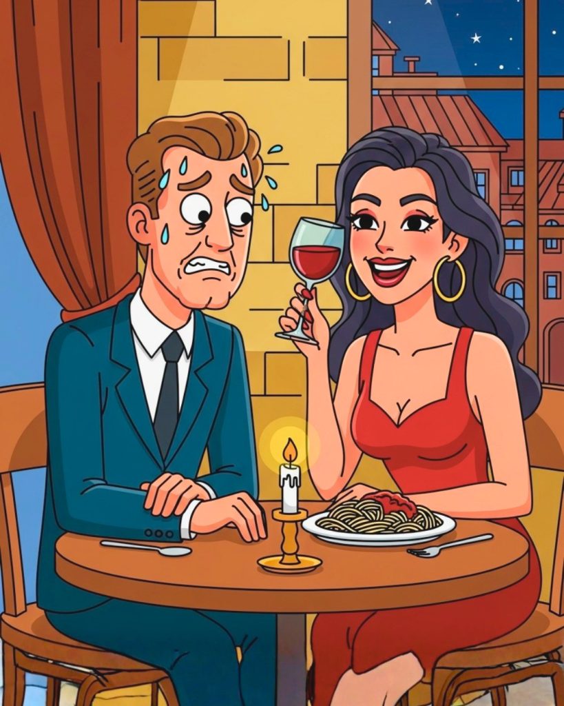 The Spaghetti Postcard