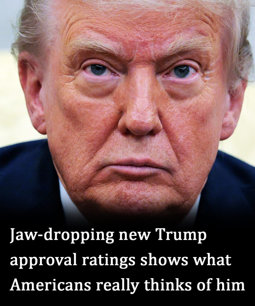 New Trump approval ratings shows what the Us really thinks of him
