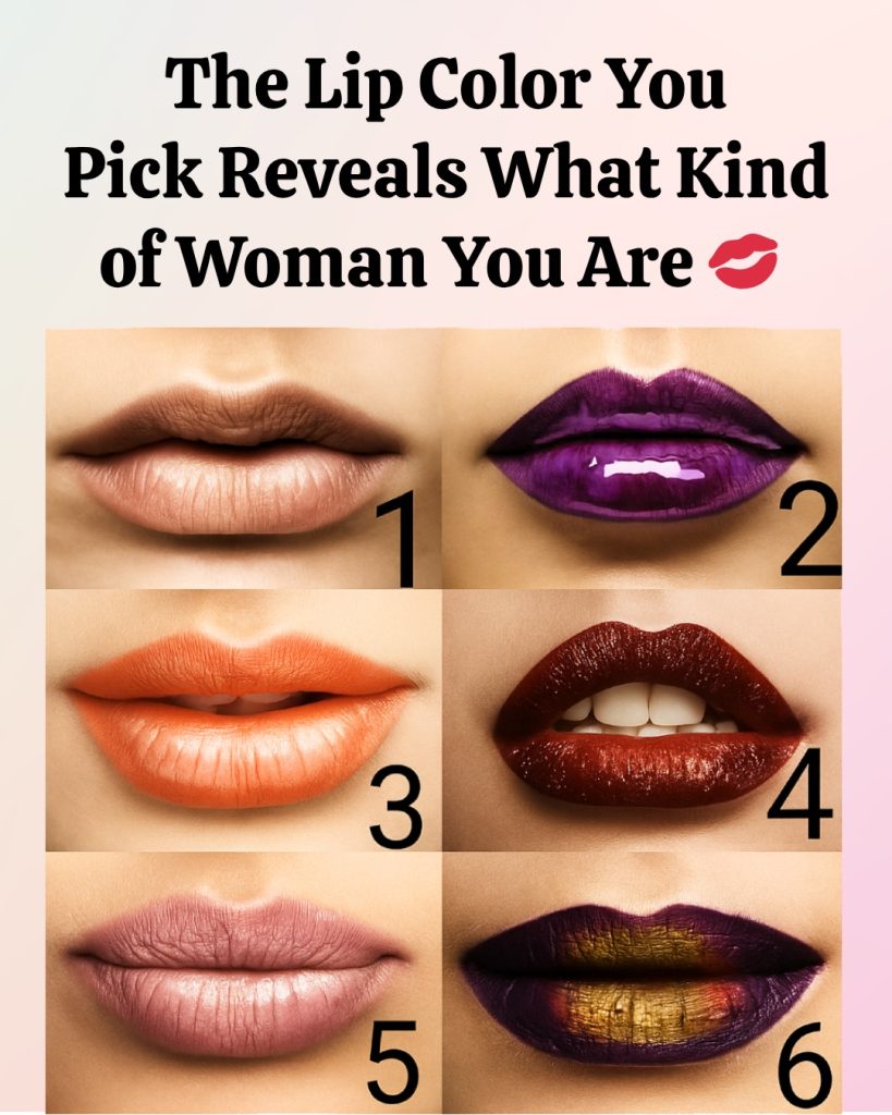 The Lip Color You Pick Reveals What Kind of Woman You Are